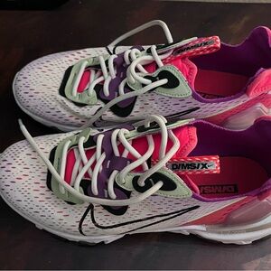 Nike Pink and Red Athletic Sneakers